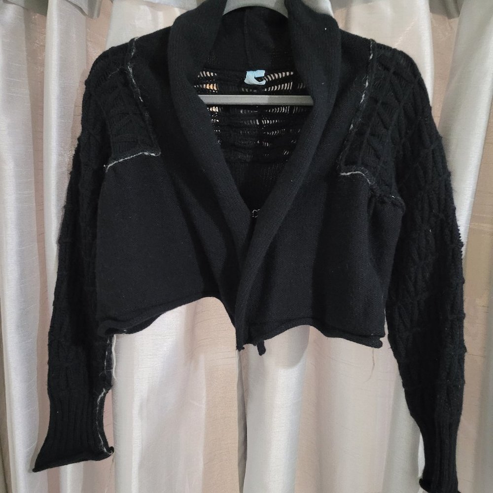 Aquarius - Anthropologie - Wool Blend Bolero - Size S